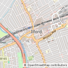 Map of Ilford