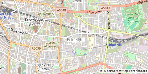 Map of Smithdown Lane, Liverpool