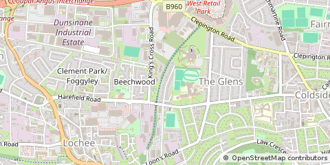 Map of Dundee
