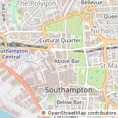 Map of Southampton