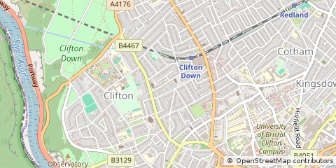 Map of Bristol