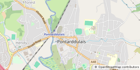 Map of Swansea