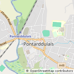Map of Swansea