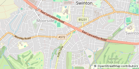 Map of Manchester