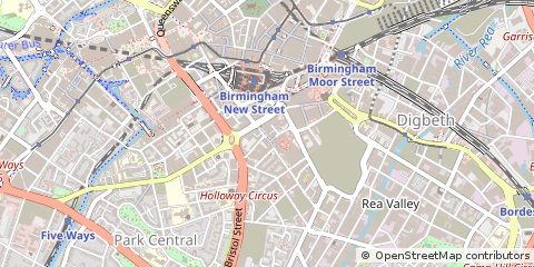 Map of Birmingham