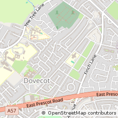 Map of Liverpool, Merseyside