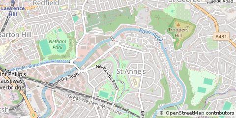 Map of Bristol