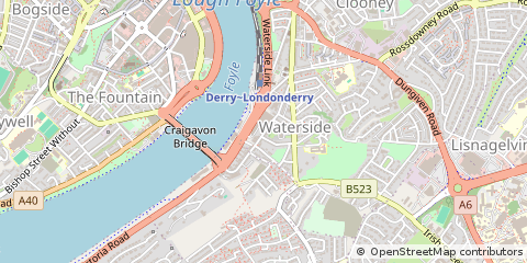 Map of Londonderry