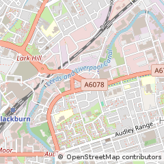 Map of Blackburn
