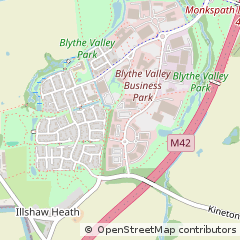 Map of Solihull
