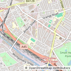 Map of Birmingham, West Midlands