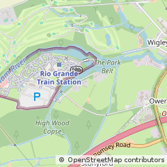 Map of Romsey, Hampshire