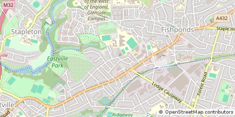 Map of Bristol