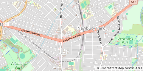 Map of Newbury Park