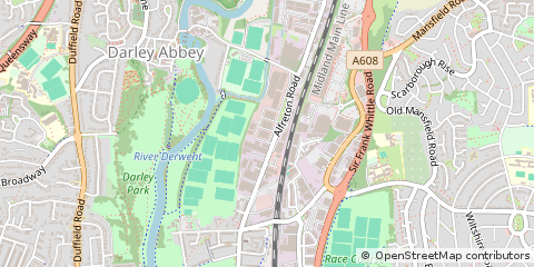 Map of Derby