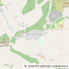 Map of Derbyshire