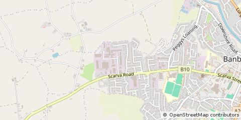 Map of Banbridge