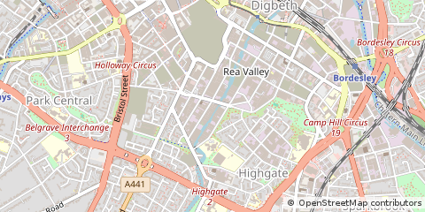 Map of Birmingham