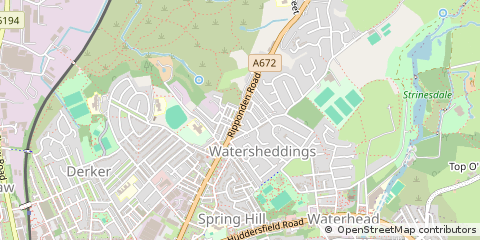 Map of Oldham