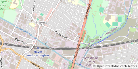 Map of Hayes