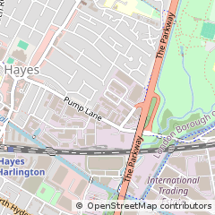 Map of Hayes