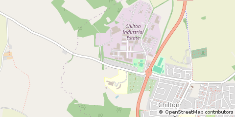 Map of Chilton, Durham