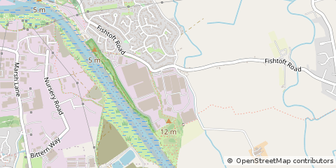 Map of Boston, Lincolnshire