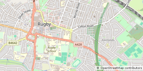 Map of Rugby