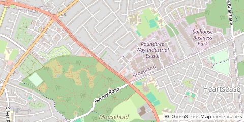 Map of Norwich, Norfolk