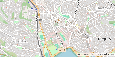 Map of Torquay
