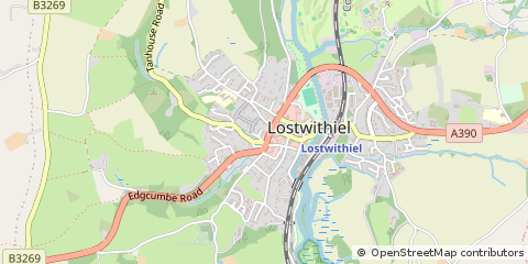Map of Lostwithiel