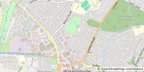 Map of Waterlooville