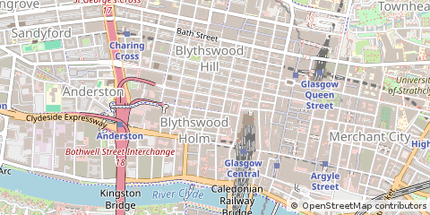 Map of Glasgow