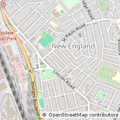 Map of Peterborough