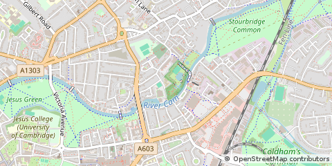 Map of Cambridge