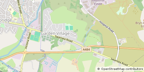 Map of Swansea