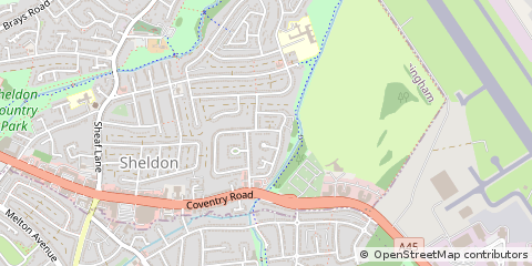 Map of Birmingham