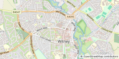 Map of Witney