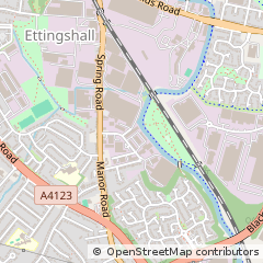 Map of Wolverhampton, West Midlands