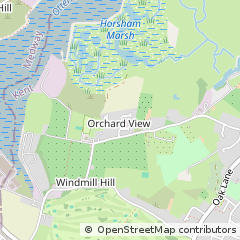 Map of Gillingham, Kent