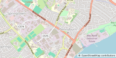 Map of Derry