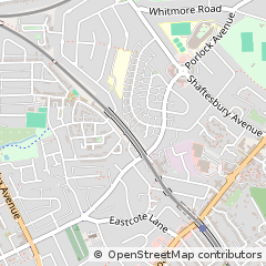 Map of Harrow, Middlesex