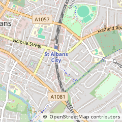 Map of ST Albans, Hertfordshire