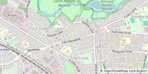 Map of Birmingham