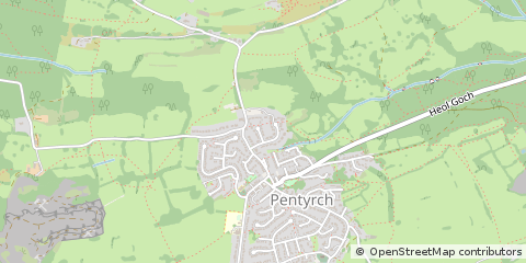 Map of Cardiff