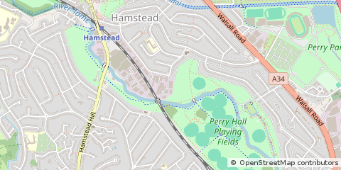 Map of Birmingham