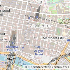 Map of Glasgow