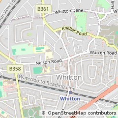 Map of Twickenham
