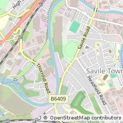Map of Dewsbury