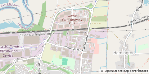 Map of Derby, Derbyshire